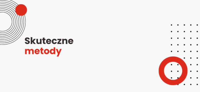 Grafika z napisem Skuteczne metody - naprawa okleiny i renowacja mebli kuchennych
