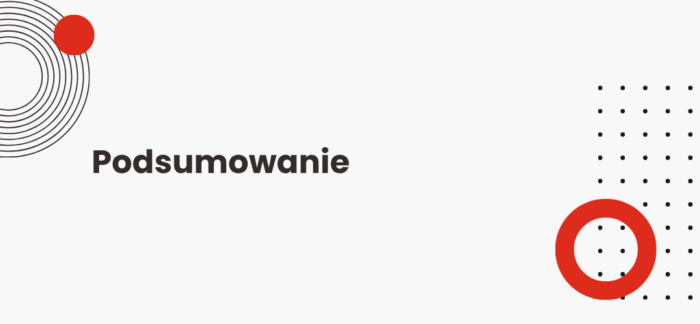 Grafika do sekcji z napisem Podsumowanie